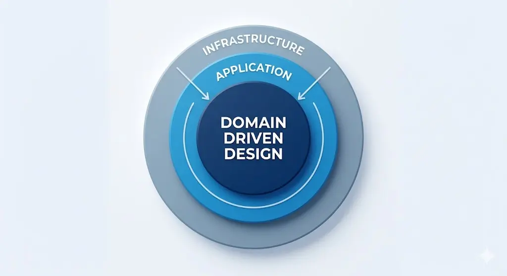 Architettura a cipolla del Domain-Driven Design