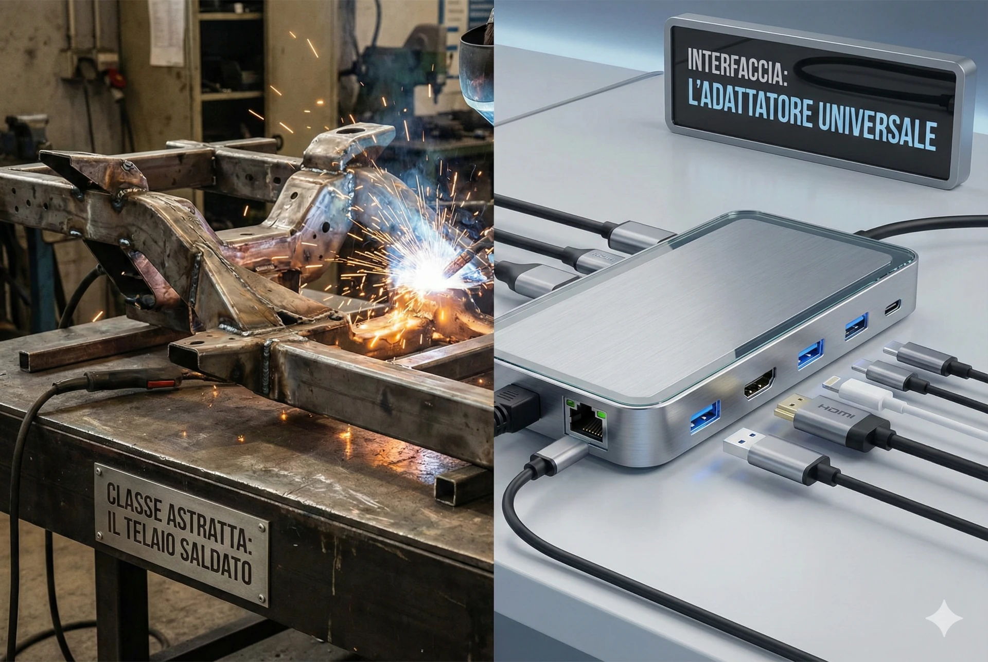 Confronto Interfacce vs Classi Astratte C#